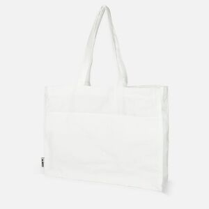 Jetty Canvas Pocket Tote Bag | Cream White | Brand New with Tags
